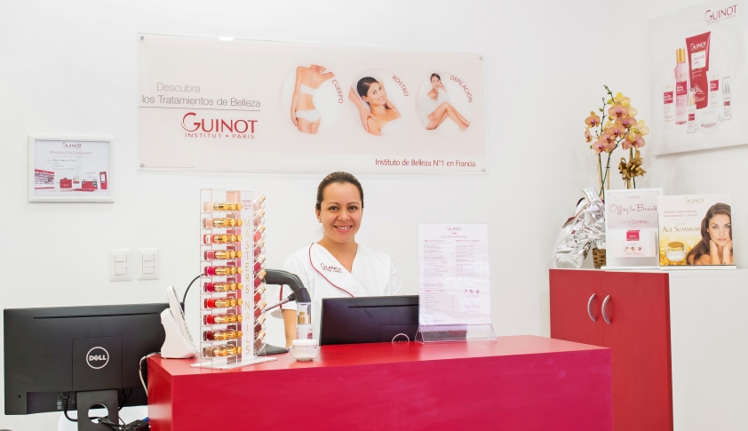 Su área de recepción